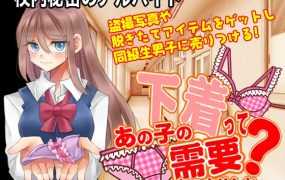 [RPG/机翻] 校内秘密のアルバイト ～あの子の下着って需要ありませんか?～[度盘/秒传][1G]